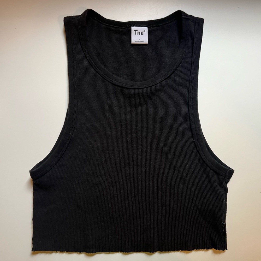 Aritzia black tank top - size small